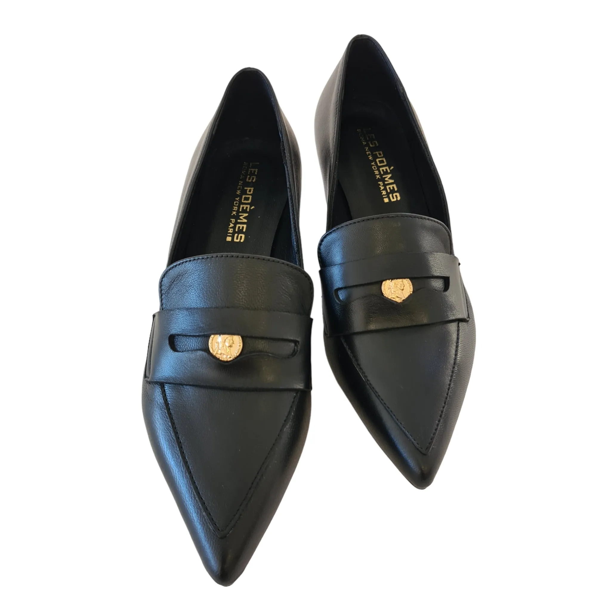 Les Poèmes Mocassino Donna Pelle Black rif. 806