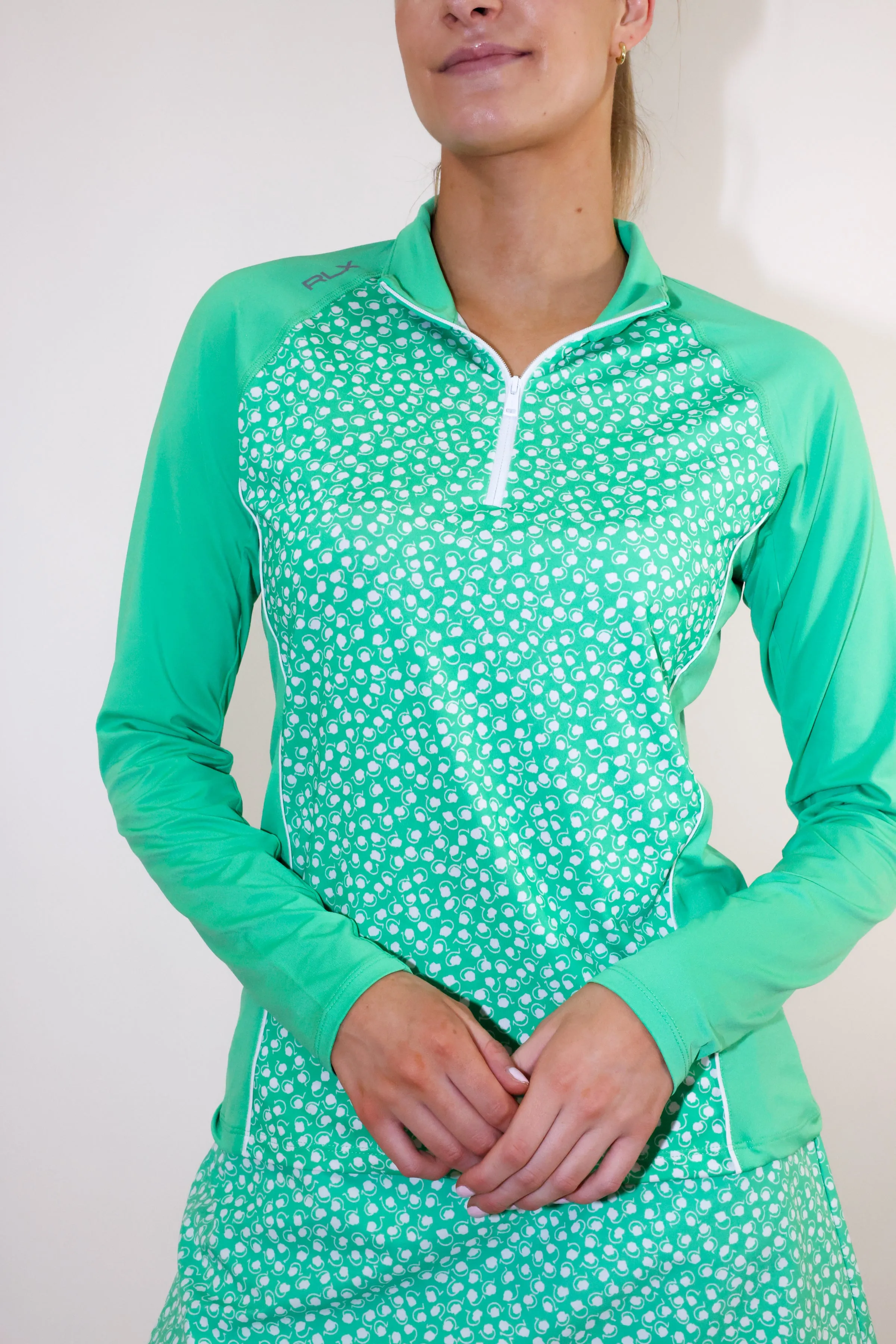 Long Sleeve 1/4 Zip Pullover Top