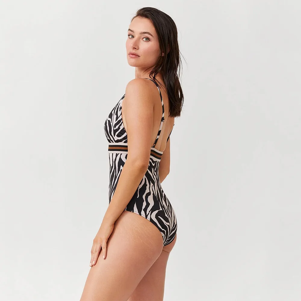 Luma Wild Nostalgia V-Neck Swimsuit