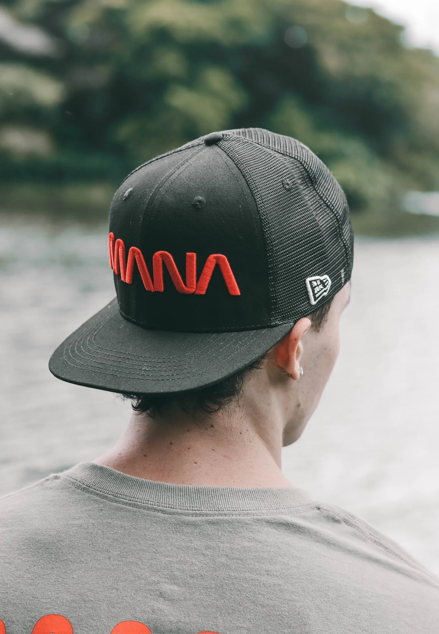 MANA MADE Black Trucker