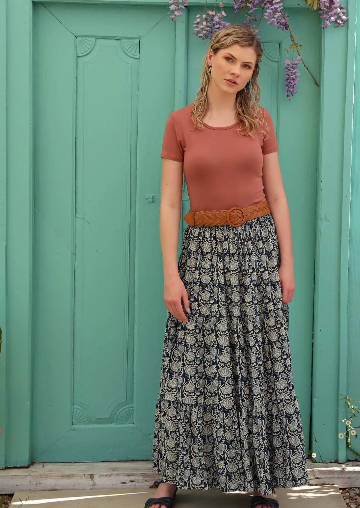 Maxi Skirt Indigo