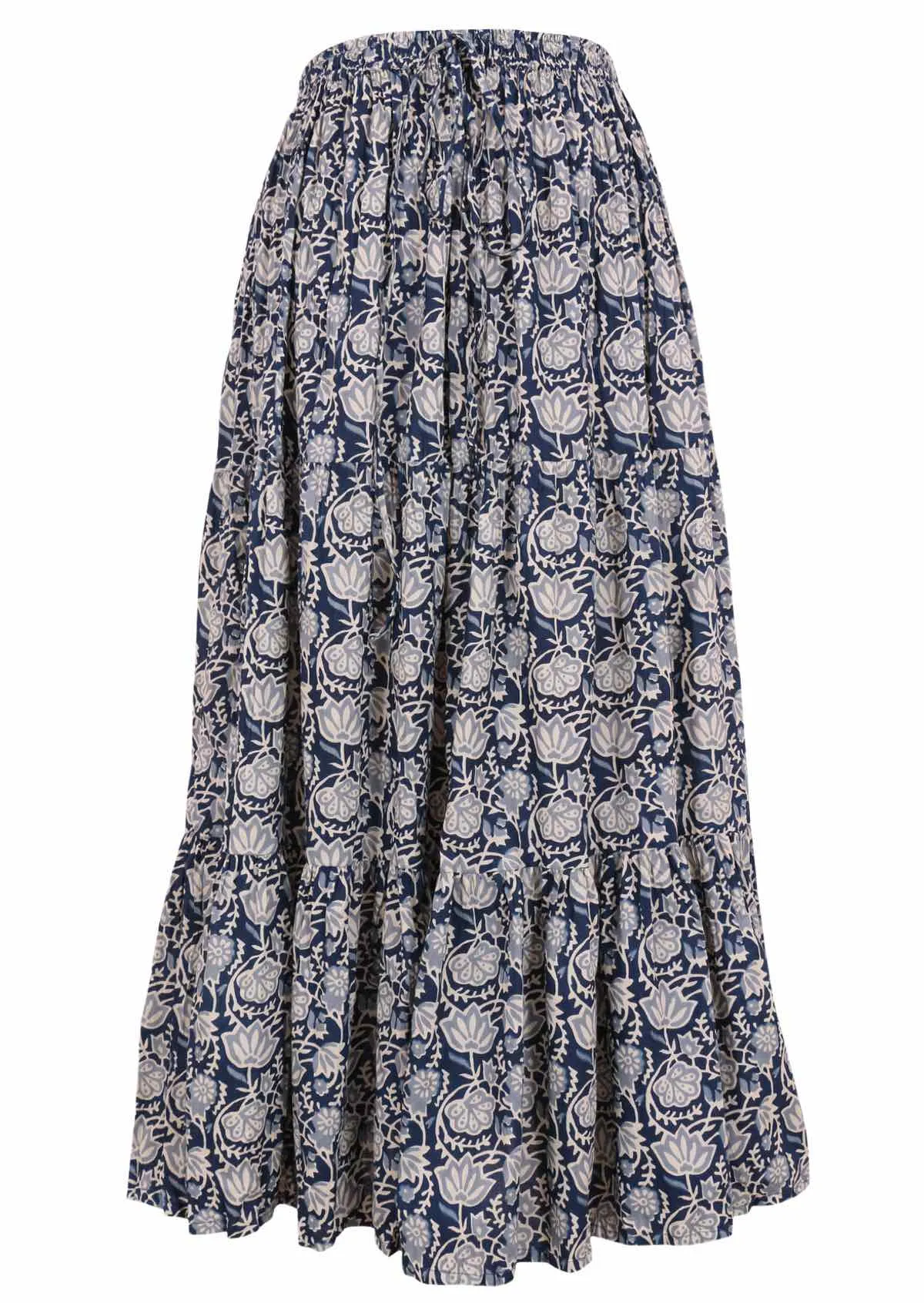 Maxi Skirt Indigo