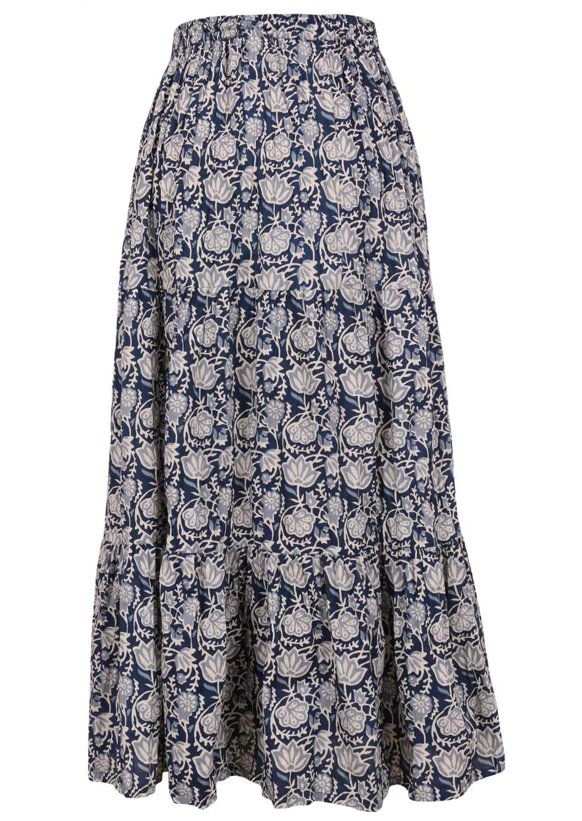 Maxi Skirt Indigo