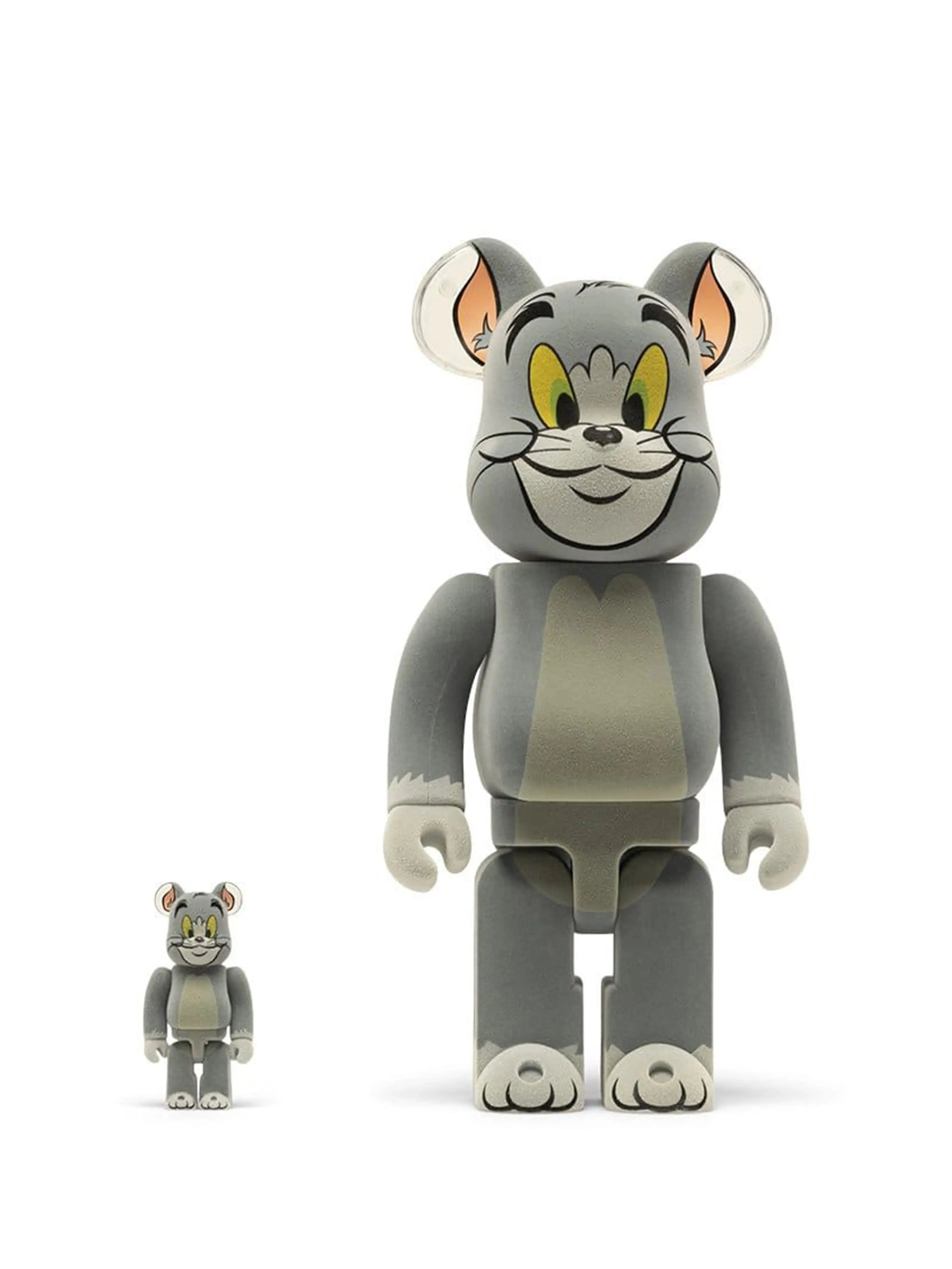 Medicom Toy Be@rbrick Tom and Jerry: Tom Flocky 100% & 400% Set