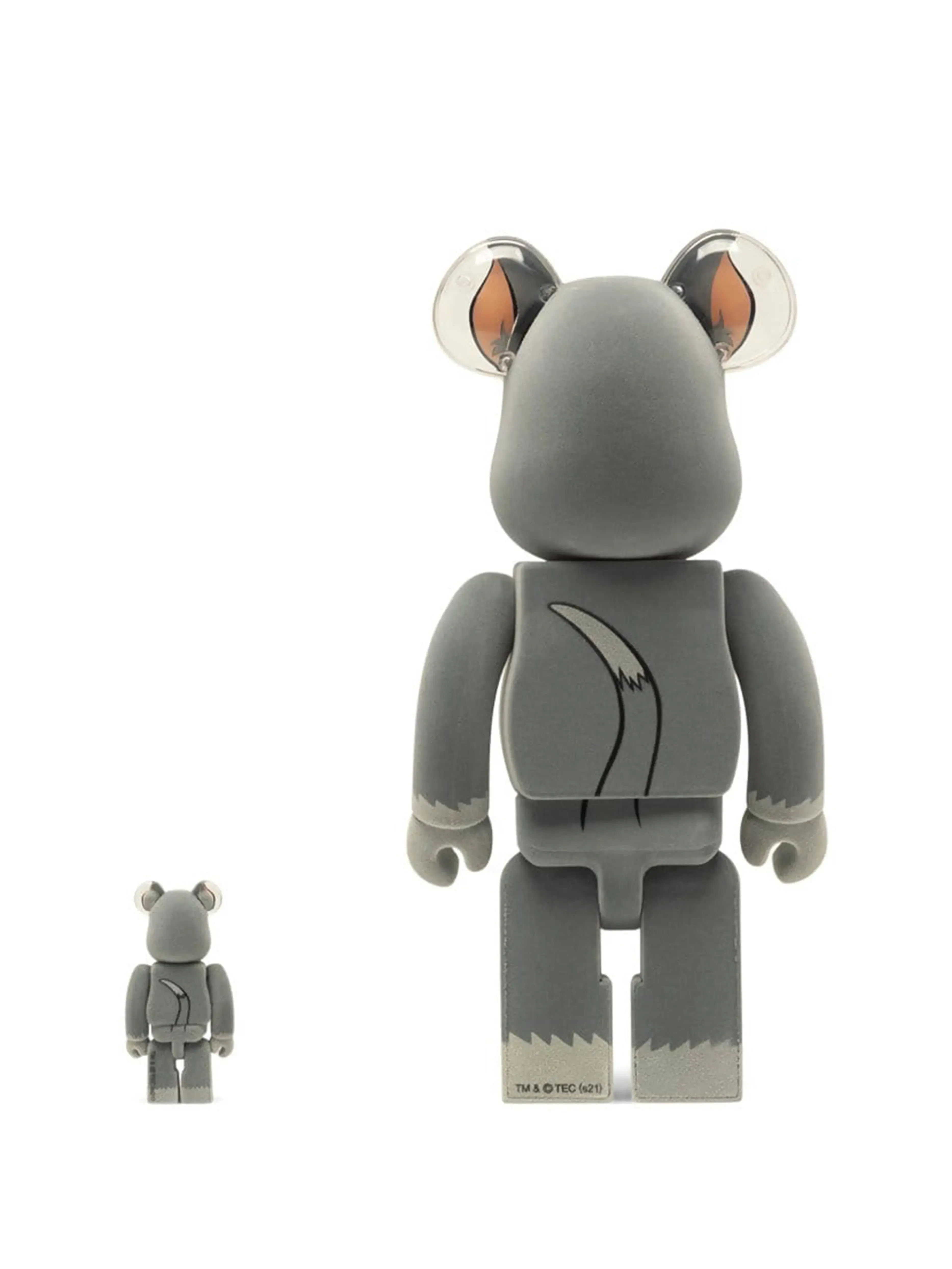 Medicom Toy Be@rbrick Tom and Jerry: Tom Flocky 100% & 400% Set