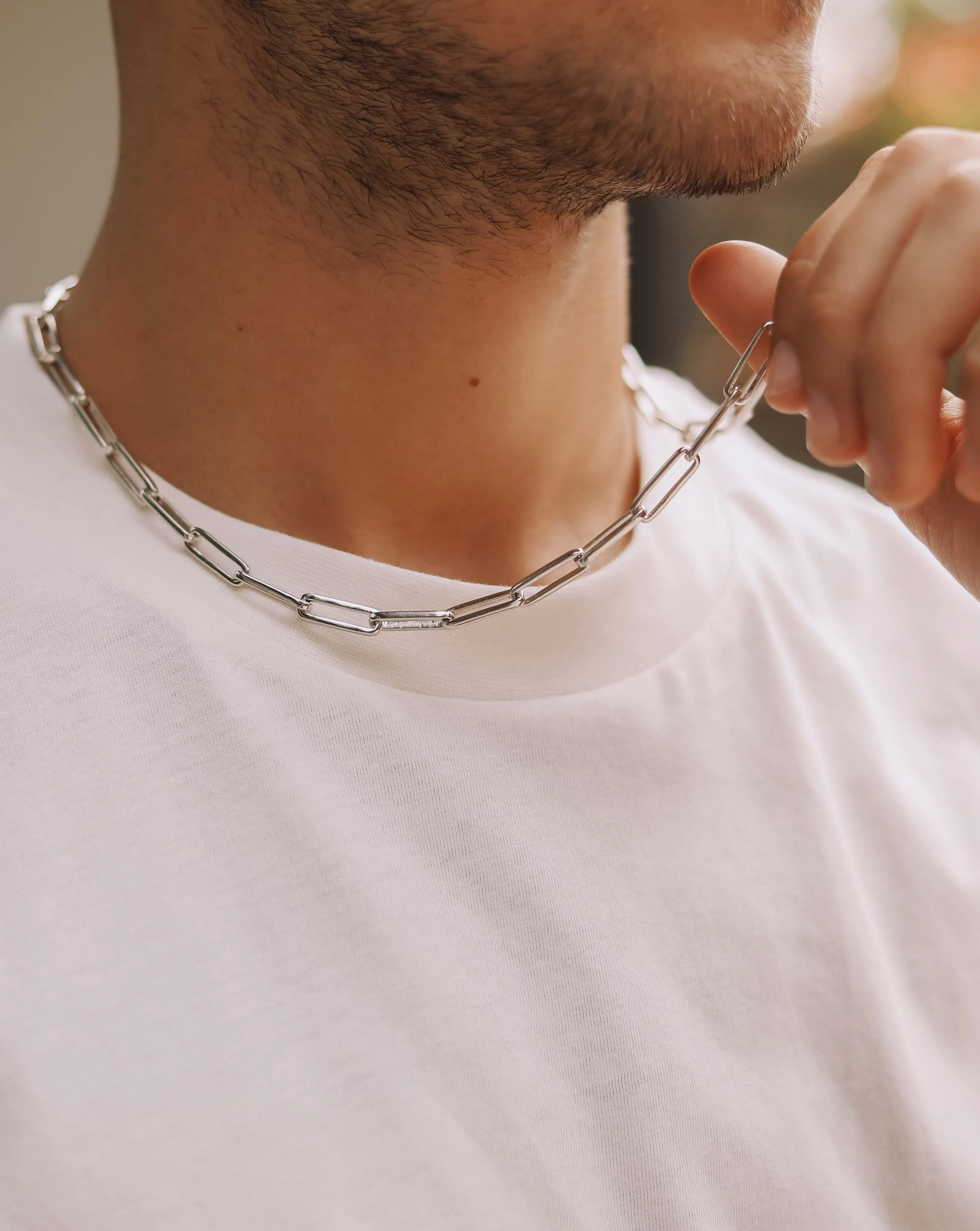 Mens Chunky Chain Necklace