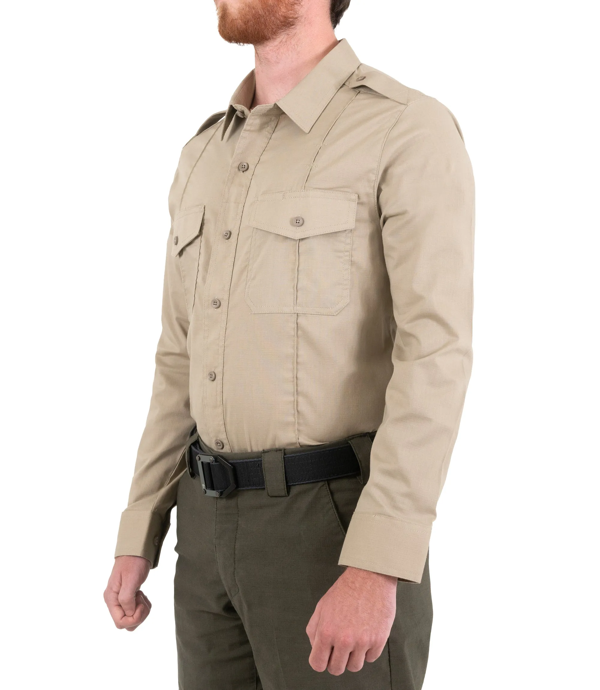 Men's V2 PRO DUTY Uniform Shirt / Silver Tan