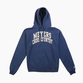 'MEYERS CROSS COUNTRY' Champion Hooded Sweatshirt