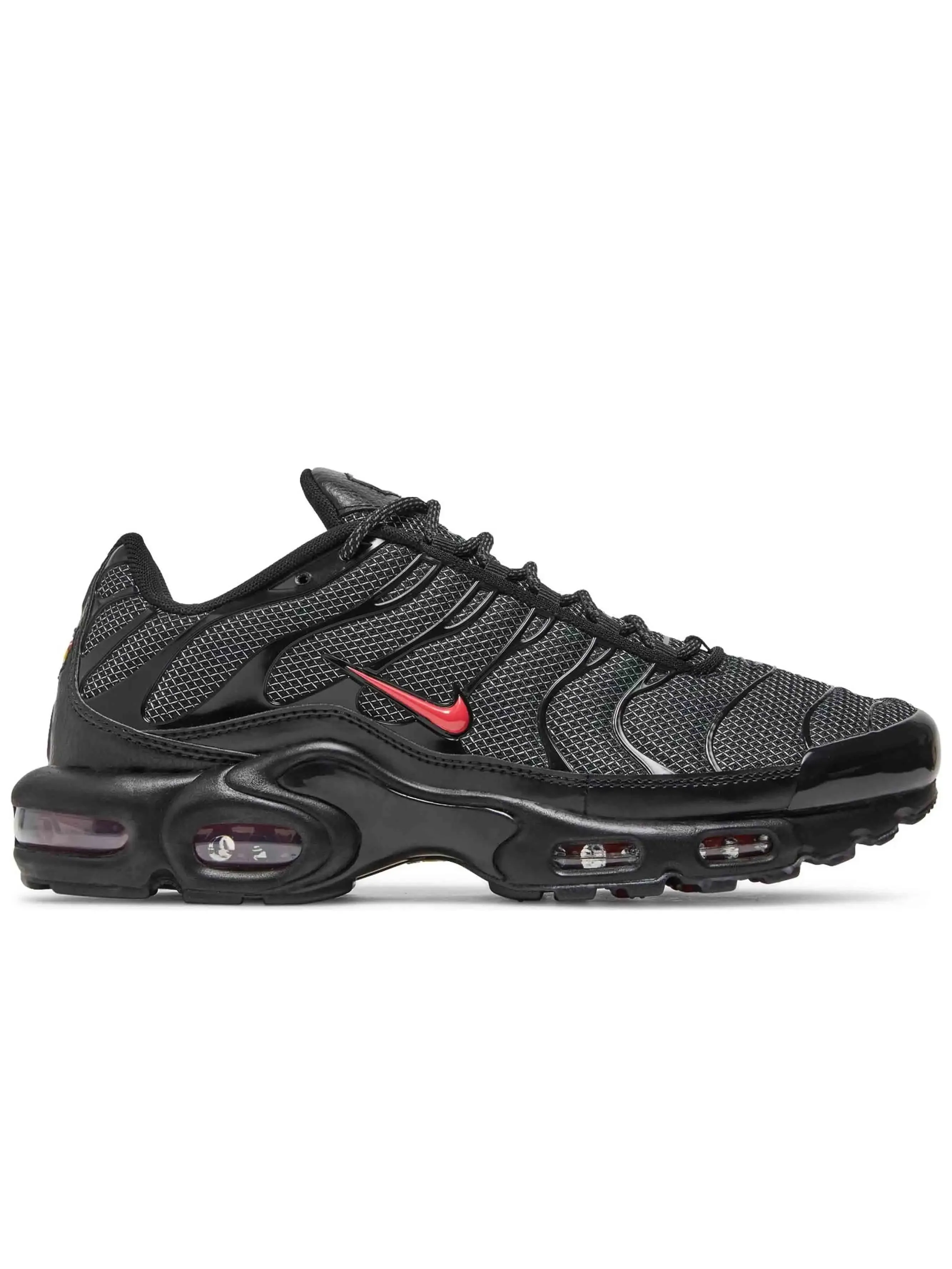 Nike Air Max Plus TN Metal Mesh Black Red