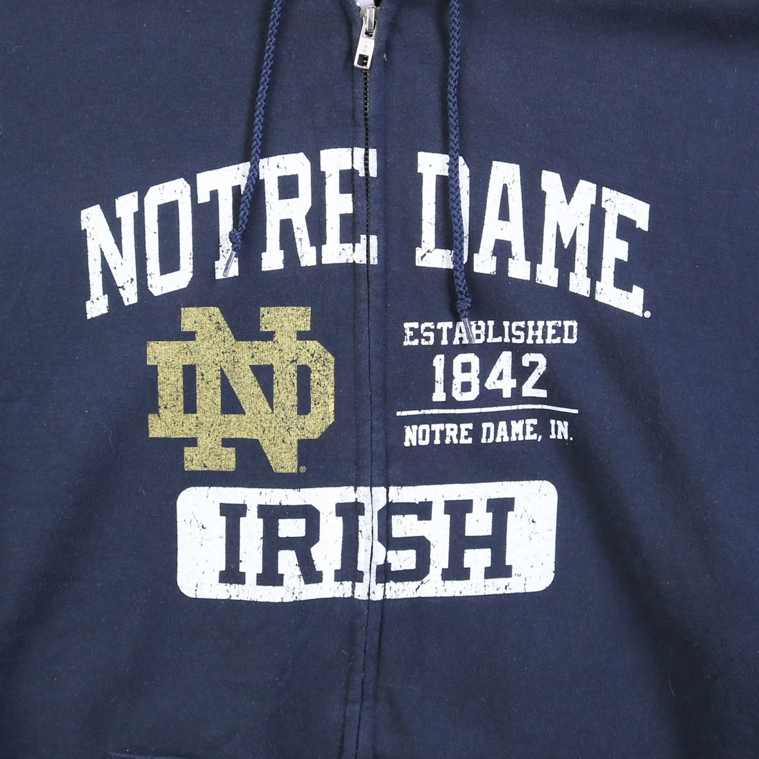 'NOTRE DAME' Champion Hooded Sweatshirt