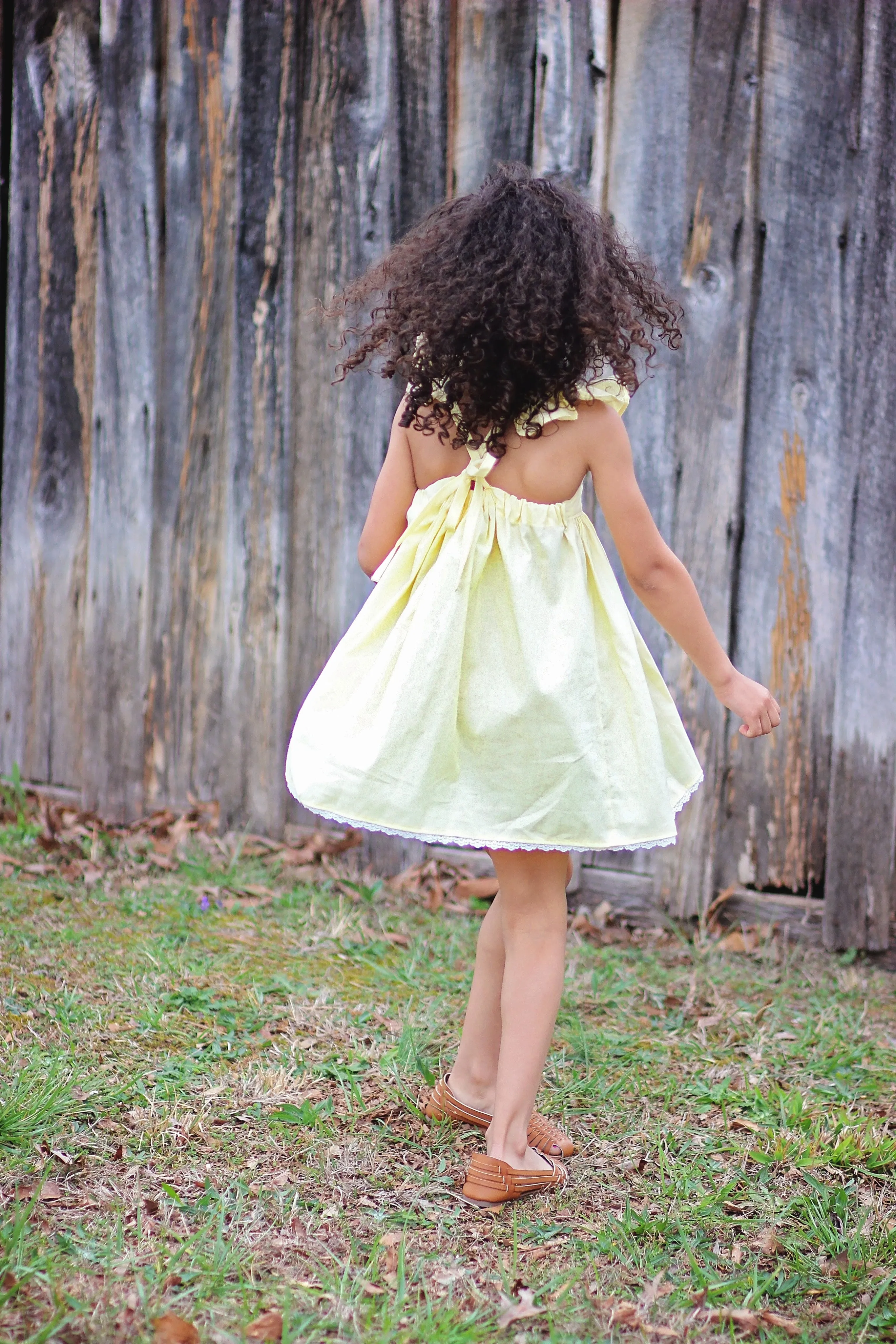 Olivia Dress - Yellow