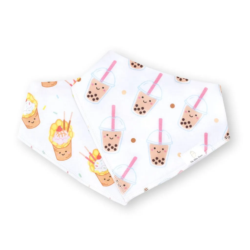 Organic Bandana Bib Set