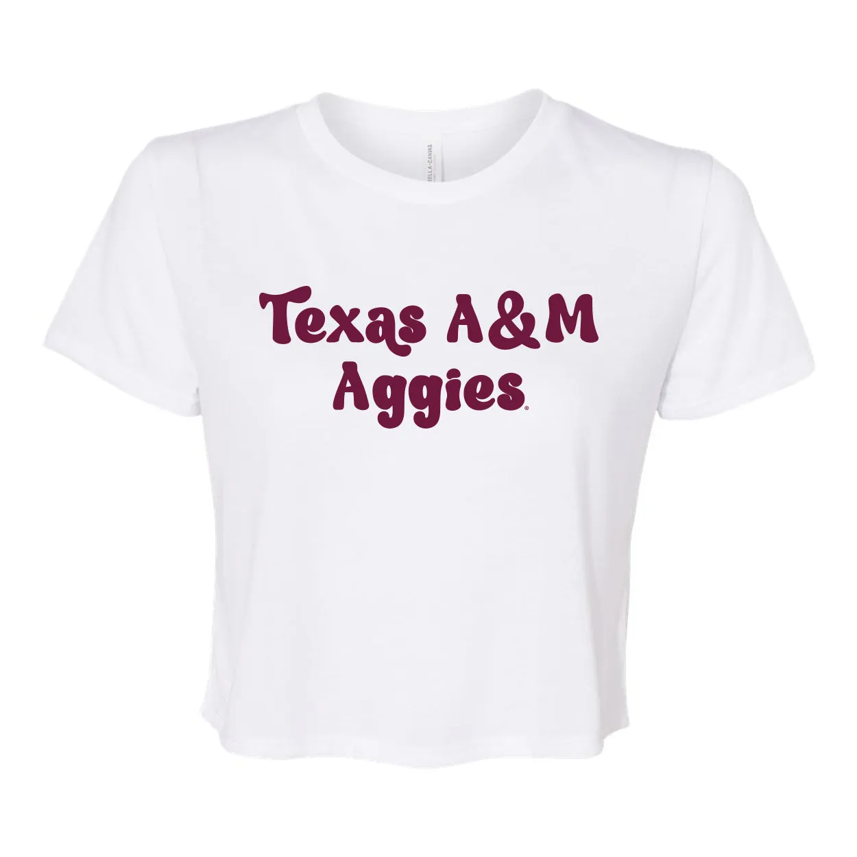 Pep Rally Crop Short Sleeve T-shirt in Texas A&M University