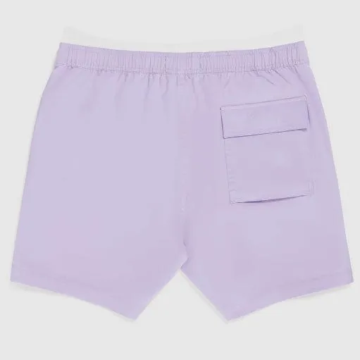 Psycho Bunny Kingwood Hydrochromic Swim Trunk (Lavender) B6W945Y1PO