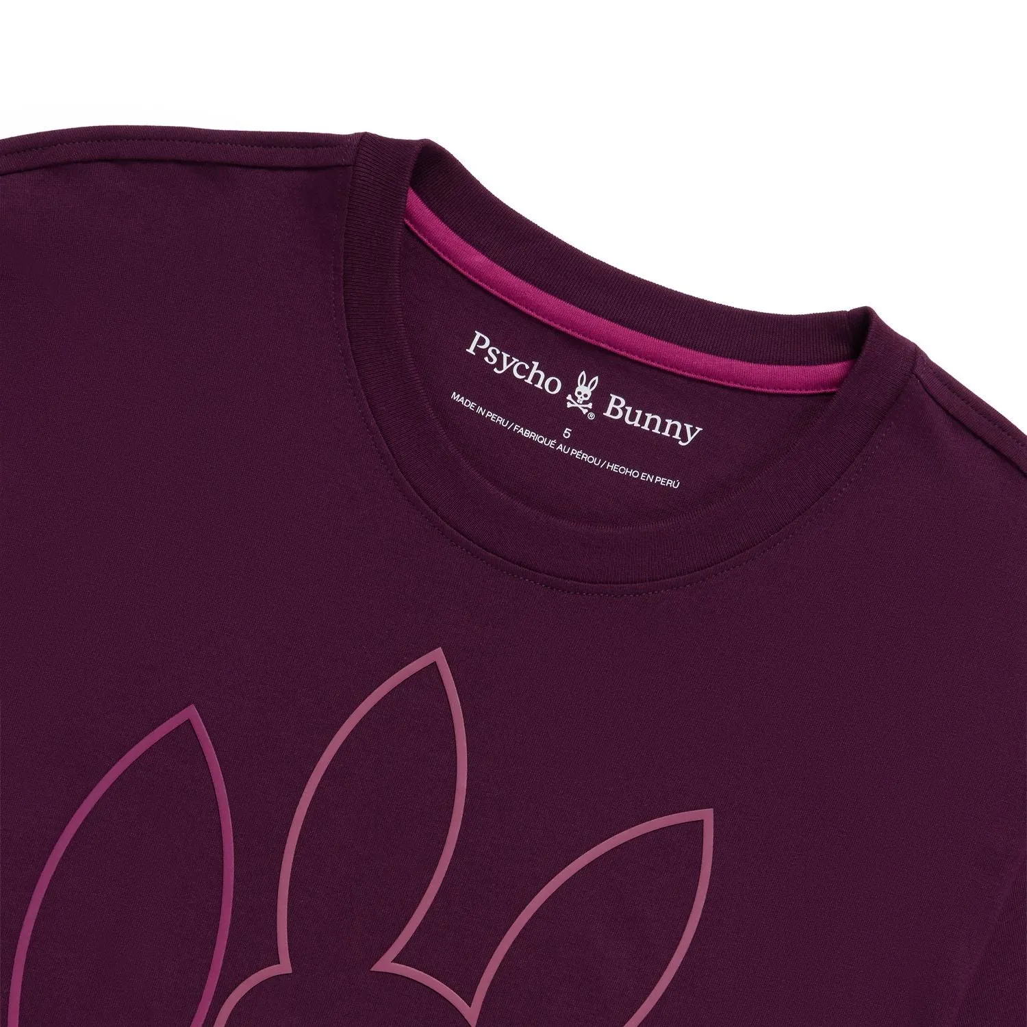 Psycho Bunny San Diego HD Print Tee - Potent Purple