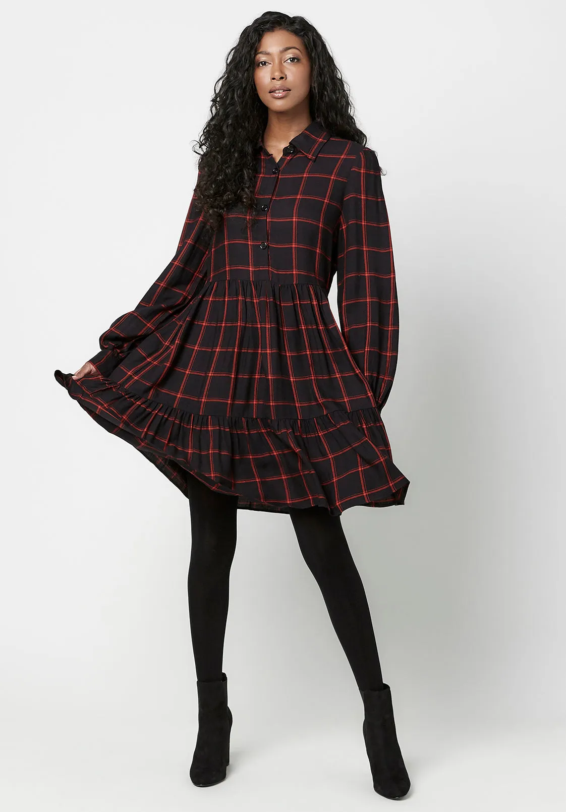 Rae Shirt Dress - WD0574F