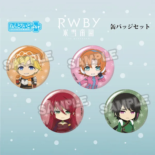 RWBY Ice Queendom Nendoroid Plus Pinback Button Set (Team JNPR)