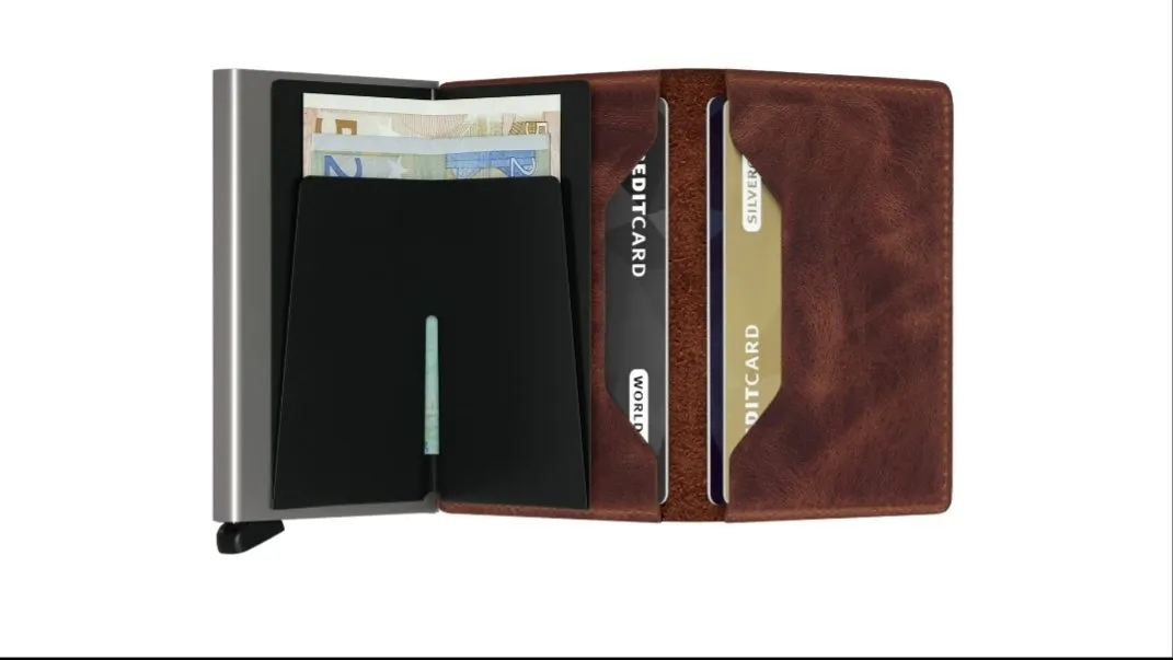 Secrid Slim Wallet - VIntage Brown