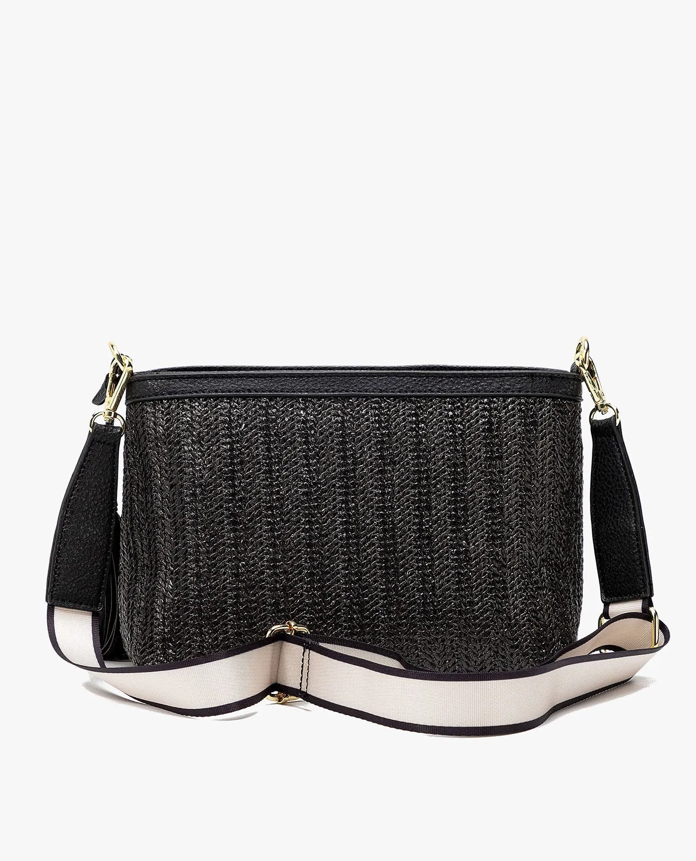 SHEILA STRAW CROSSBODY