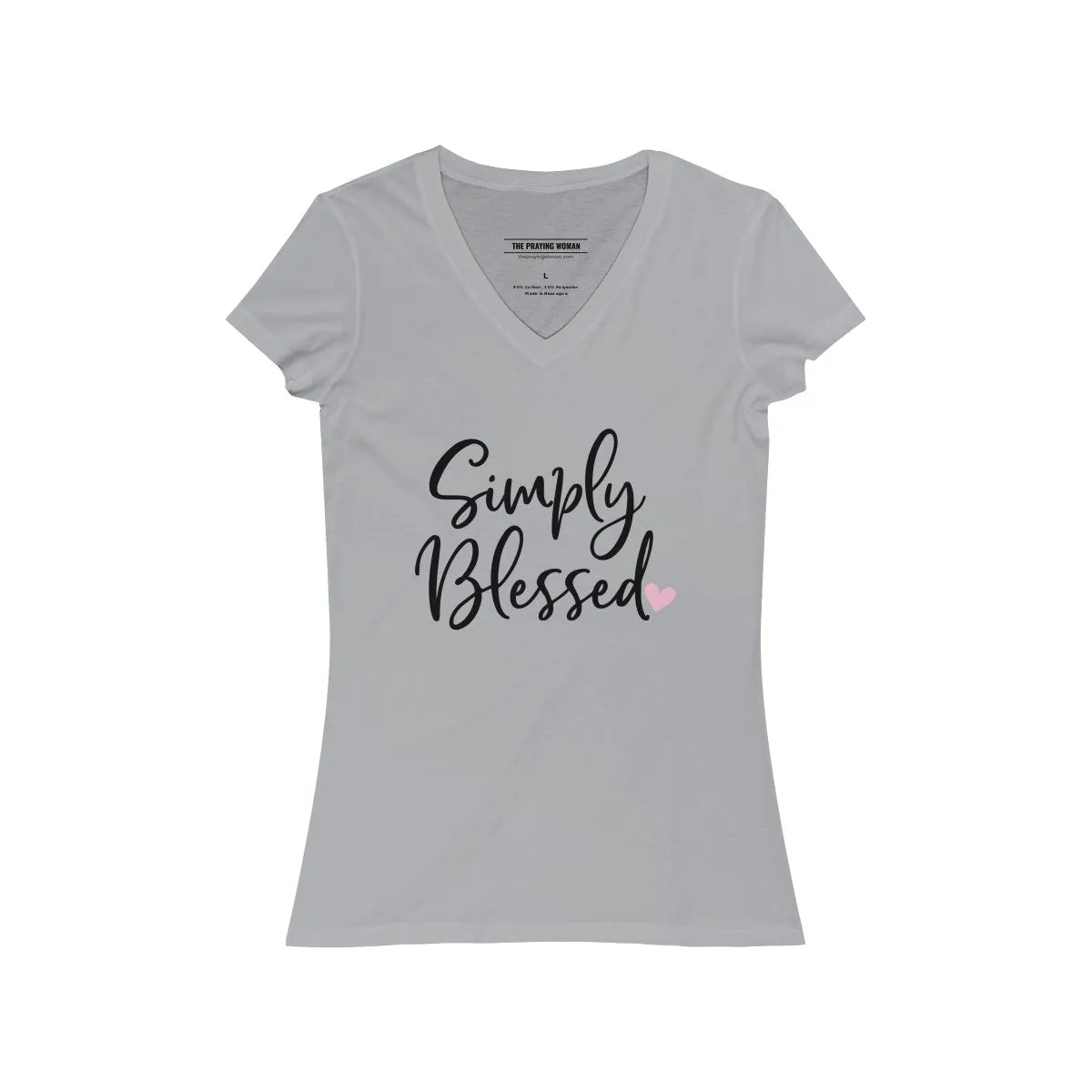 Simply Blessed V-Neck Tee