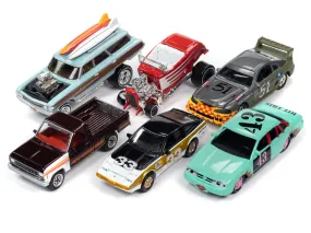 Street Freaks 2023 Set B of 6 Cars Release 1 1/64 Diecast Model Cars by Johnny Lightning