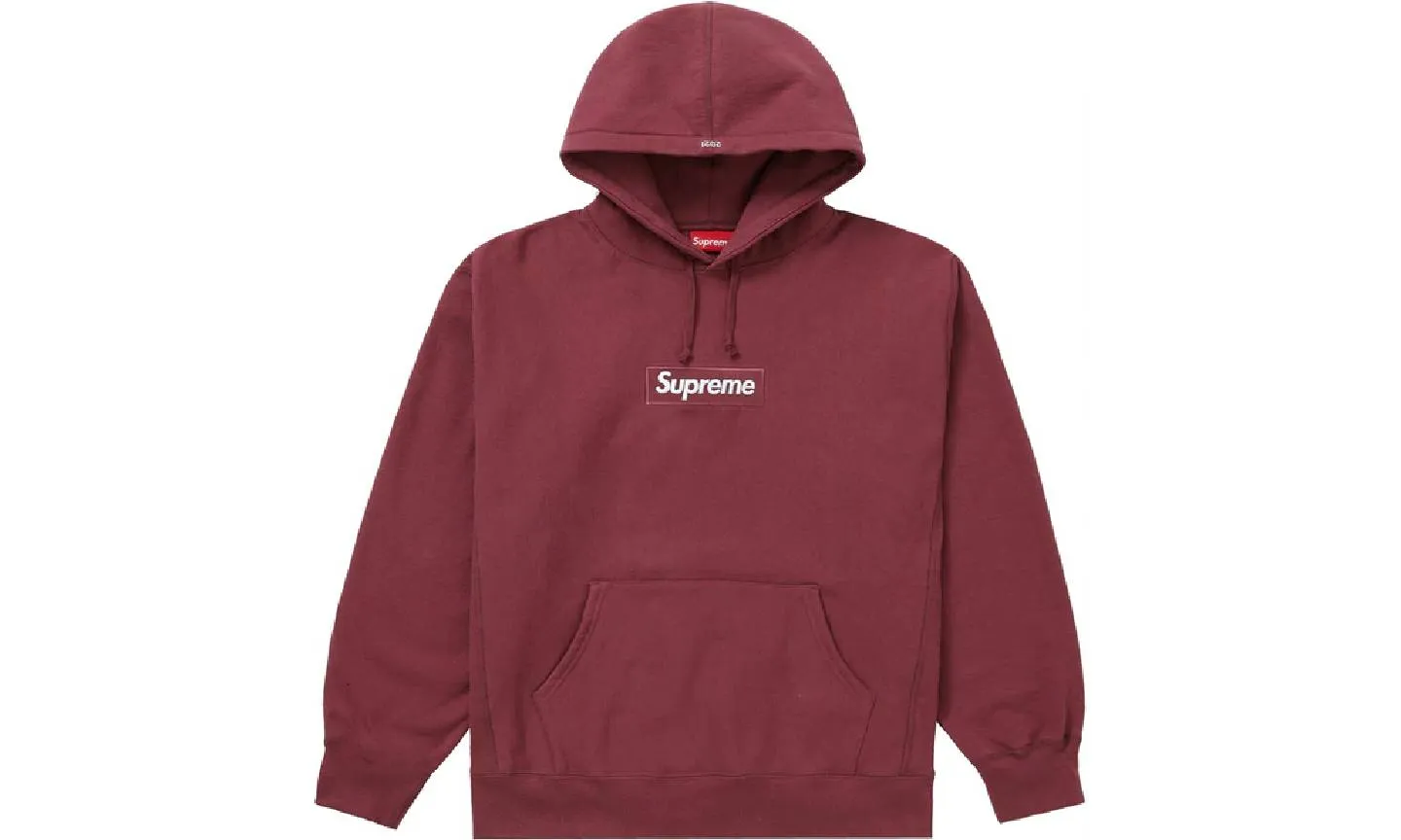 Supreme Box Logo Hooded Sweatshirt (FW21) Plum