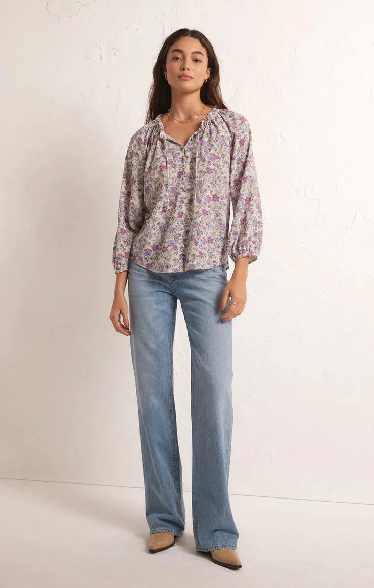 The Athena Floral Top