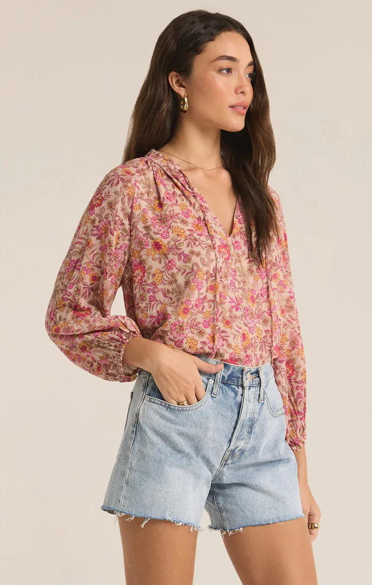 The Carine Lima Floral Top