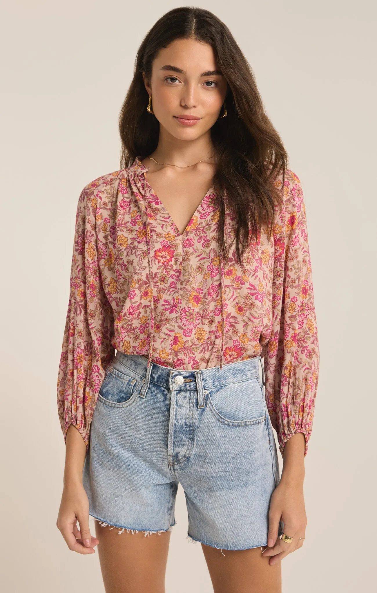 The Carine Lima Floral Top