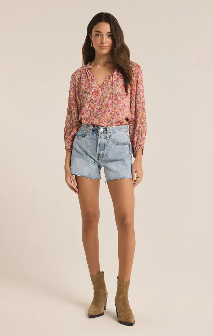 The Carine Lima Floral Top