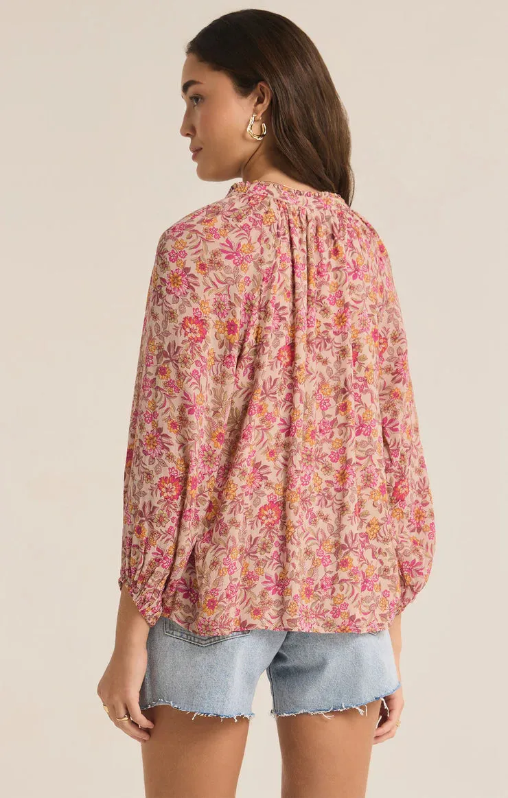 The Carine Lima Floral Top