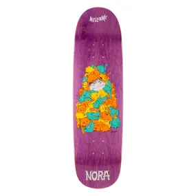 Welcome Nora Purr Pile On Sphynx Purple Stian Deck 8.8