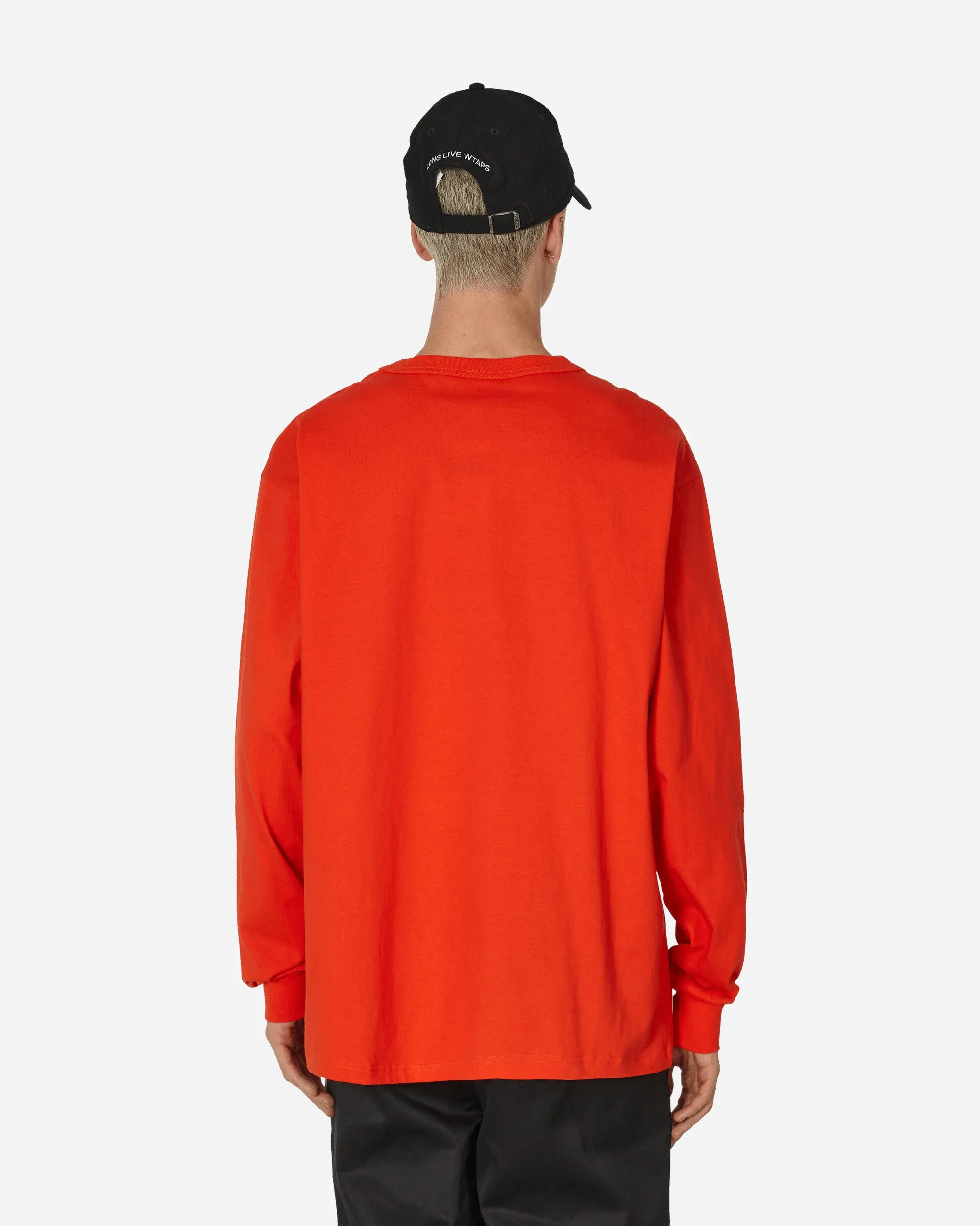 WTAPS Academy Longsleeve T-Shirt Orange